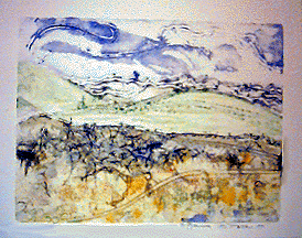 Before the Melt, monoprint