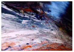 Into the Void, detail of Collaborative Painting